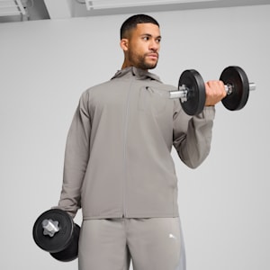 PUMA FLEX Men's Woven Jacket, Stormy Slate, extralarge