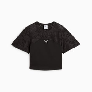 LACE Women's Crop Top, PUMA Black, extralarge