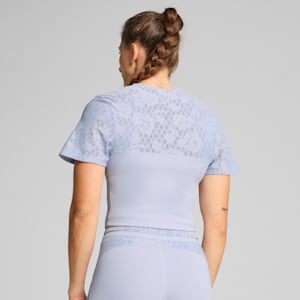 Crop top con encaje para mujer, Cool Weather, extralarge
