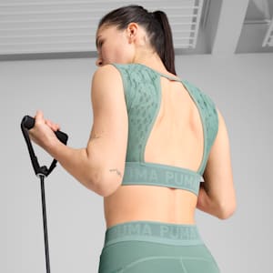 Top deportivo con encaje MOVE, Green Moon, extralarge