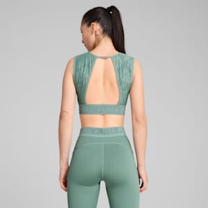 Top deportivo con encaje MOVE, Green Moon, extralarge