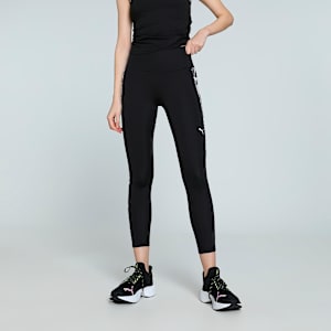TROPICAL Graphic Women's Training 7/8 Tights, PUMA Black-AW-048280-0001, extralarge-IND