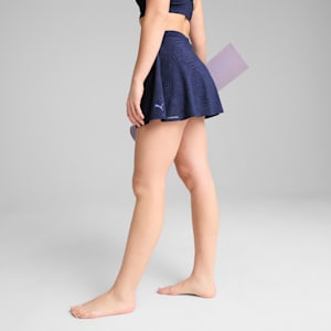 Falda envolvente con estampado integral para mujer MOVE CLOUDSPUN, Blue Crystal, extralarge