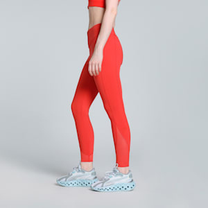 PUMA x PAMELA REIF Zip Training Tights, Burnt Red, extralarge-IND