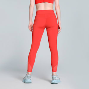 PUMA x PAMELA REIF Zip Training Tights, Burnt Red, extralarge-IND