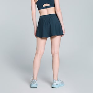 Asymmetric Women's Training Skort, Dark Night, extralarge-IND