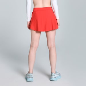 Asymmetric Women's Training Skort, Burnt Red, extralarge-IND
