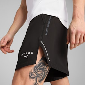 メンズ PUMA x HYROX トレーニング ウルトラウィーブ 6インチ ショーツ, PUMA Black, extralarge-JPN