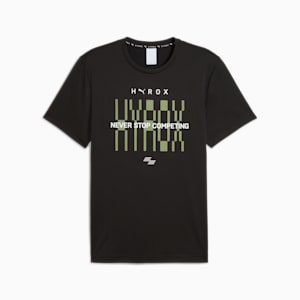 PUMA x HYROX Train All Day Men's Training Tee, PUMA Black, extralarge-IND