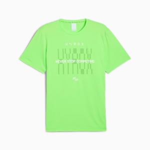 PUMA x HYROX Train All Day Men's Training Tee, Green Glare, extralarge-IND