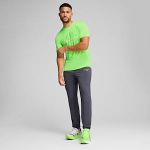 PUMA x HYROX Train All Day Men's Training Tee, Green Glare, extralarge-IND