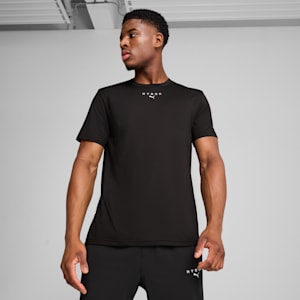 PUMA x HYROX CLOUDSPUN Men's Training Tee, PUMA Black, extralarge-IND