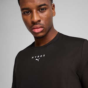 PUMA x HYROX CLOUDSPUN Men's Training Tee, PUMA Black, extralarge-IND