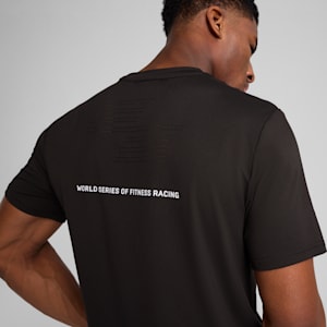 PUMA x HYROX CLOUDSPUN Men's Training Tee, PUMA Black, extralarge-IND