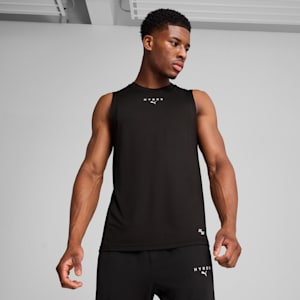 PUMA x HYROX CLOUDSPUN Men's Training Tank, PUMA Black, extralarge-IND