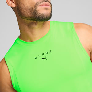 PUMA x HYROX CLOUDSPUN Men's Training Tank, Green Glare, extralarge-IND