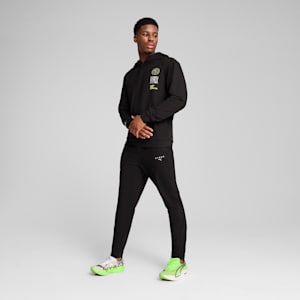 PUMA x HYROX CLOUDSPUN Men's Training Hoodie, PUMA Black, extralarge-IND