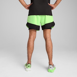 PUMA x HYROX 2-in-1 Men's Training Shorts, Green Glare, extralarge-IND