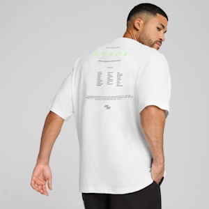 PUMA x HYROX Men's Oversized Training Tee, PUMA White, extralarge-IND