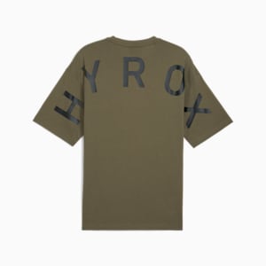 PUMA x HYROX Men's Oversized Training Tee, Loden Green, extralarge-IND
