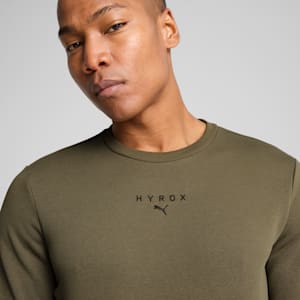 PUMA x HYROX Heavyweight Men's Crew-Neck Training Sweatshirt, Loden Green, extralarge-IND