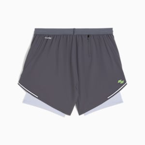 PUMA x HYROX ULTRAWEAVE Women's 2-in-1 Training Shorts, Galactic Gray, extralarge-IND
