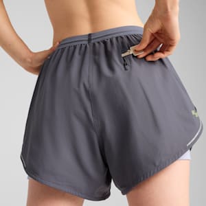 PUMA x HYROX ULTRAWEAVE Women's 2-in-1 Training Shorts, Galactic Gray, extralarge-IND