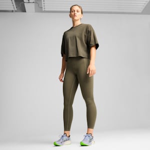 PUMA x HYROX Women's Oversized Training Tee, Loden Green, extralarge-IND
