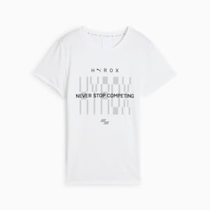 PUMA x HYROX Train All Day Women's Training Tee, PUMA White, extralarge-IND
