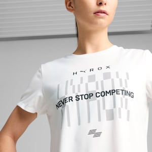 PUMA x HYROX Train All Day Women's Training Tee, PUMA White, extralarge-IND