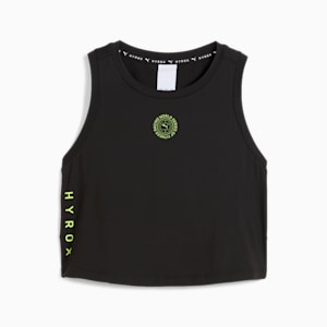 ウィメンズ PUMA x HYROX トレーニング クラウドスパン タンクトップ, PUMA Black, extralarge-JPN