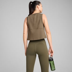 PUMA x HYROX CLOUDSPUN Women's Sleeveless Training Top, Loden Green, extralarge-IND