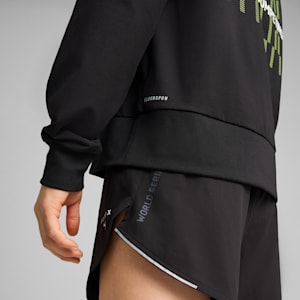 PUMA x HYROX CLOUDSPUN Women's Oversized Training Hoodie, PUMA Black, extralarge-IND