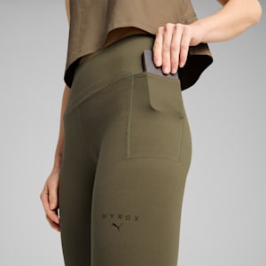 PUMA x HYROX CLOUDSPUN Women's Full Training Tights, Loden Green, extralarge-IND