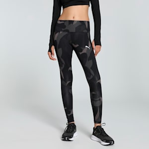 Active Women's Printed Training Tights, PUMA Black, extralarge-IND