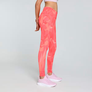 Active Women's Printed Training Tights, Loveable, extralarge-IND