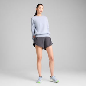 PUMA x HYROX Women's Crew-Neck Oversized Training Top, Cool Weather, extralarge-IND