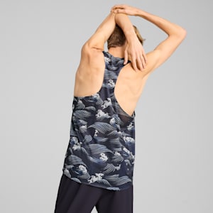 PUMA x SAYSKY Men's Graphic Singlet, New Navy, extralarge