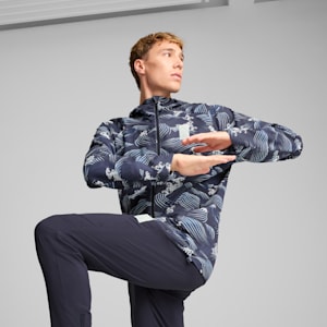 Chamarra estampada PUMA x SAYSKY, New Navy, extralarge