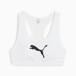 Top deportivo 4KEEPS para mujer, PUMA White-Big Cat, extralarge