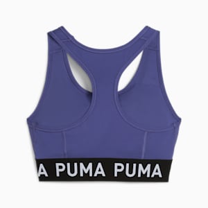 4KEEPS Elastic Women's Training Bra, Blue Crystal, extralarge-IND