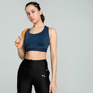 Women's High Impact Elite Training Bra, Club Navy, extralarge-IND