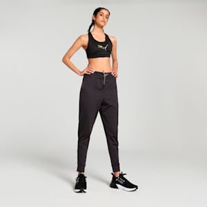 4Keeps Graphic Women's Training Bra, PUMA Black, extralarge-IND