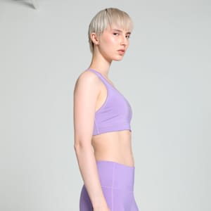 4Keeps Graphic Women's Training Bra, Lavender Alert-Gold Foil, extralarge-IND