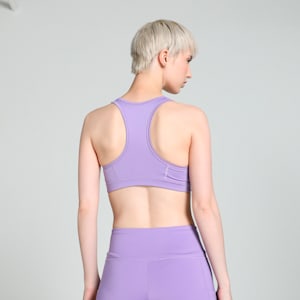 4Keeps Graphic Women's Training Bra, Lavender Alert-Gold Foil, extralarge-IND
