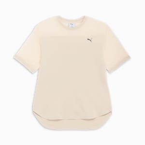 ウィメンズ ヨガ スタジオ ベーシック 半袖 Tシャツ, Alpine Snow, extralarge-JPN