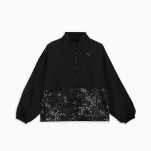 ウィメンズ トレーニング トレイン エッジ ウーブン ジャケット, PUMA Black, extralarge-JPN