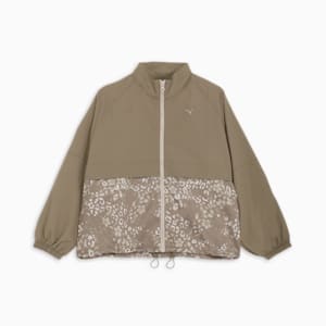 ウィメンズ トレーニング トレイン エッジ ウーブン ジャケット, Velvet Moss, extralarge-JPN