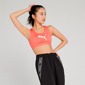 ウィメンズ トレーニング ベーシック スポーツ ブラトップ ミディアムサポート, Peach Frost, extralarge-JPN