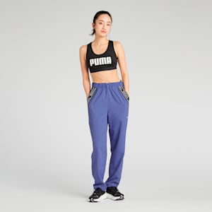 ウィメンズ トレーニング ベーシック スポーツ ブラトップ ミディアムサポート, PUMA Black-PUMA Black, extralarge-JPN